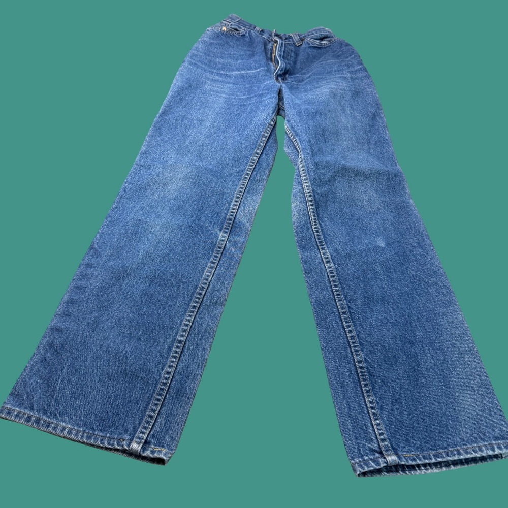 Levi's California Straights Womens Jeans 24x30 Orange Tab High Rise Vintage 70s